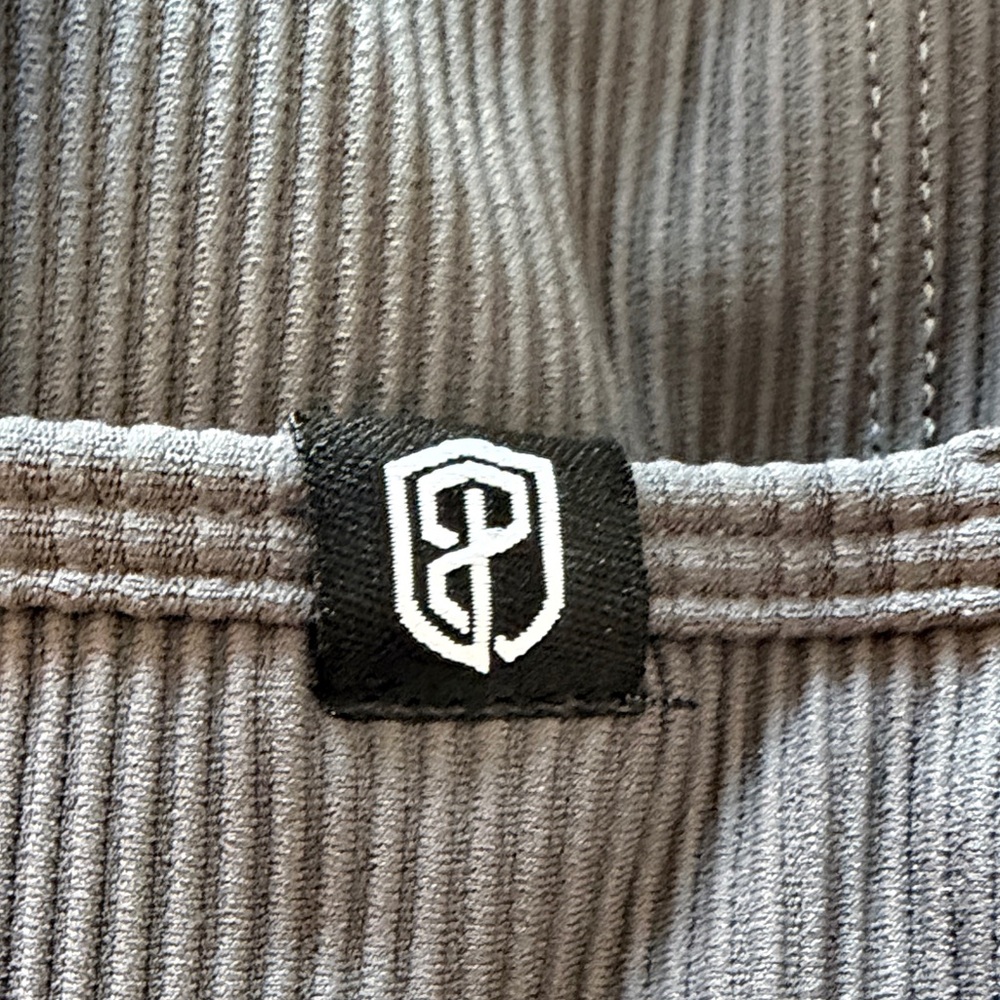 Born Primitive Gray Ribbed Tank Top - Picture 3 of 4